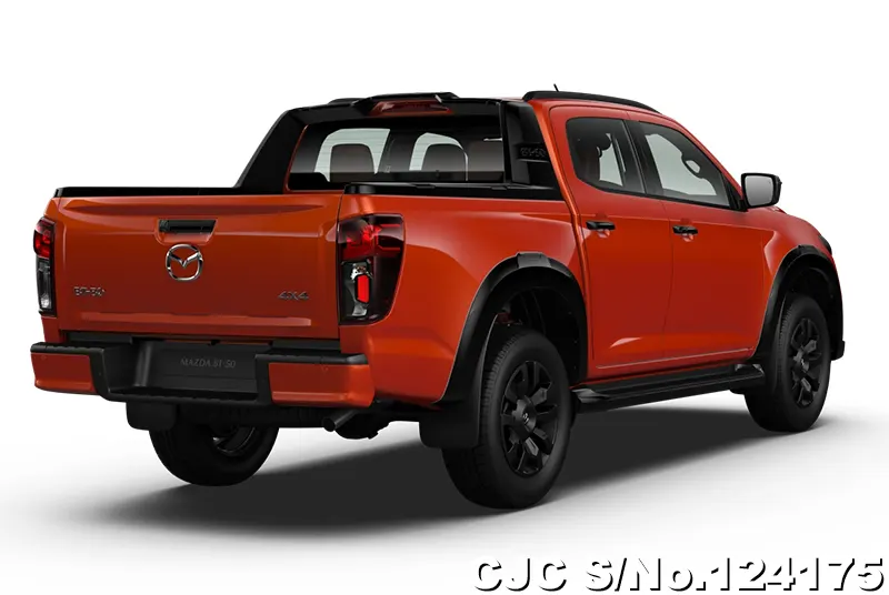 Mazda BT-50 in Vermilion Latosol Red  for Sale Image 1