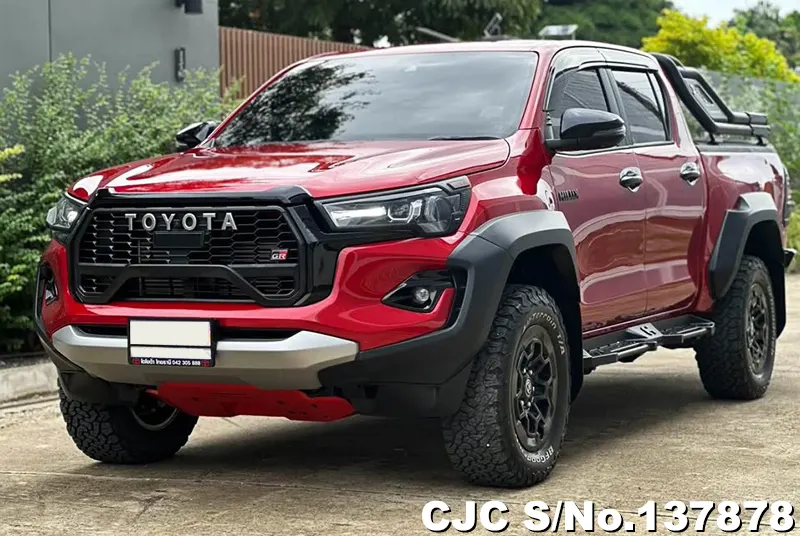 Toyota Hilux in Red for Sale Image 3
