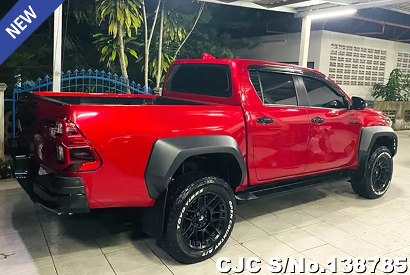 Toyota Hilux in Red for Sale Image 2